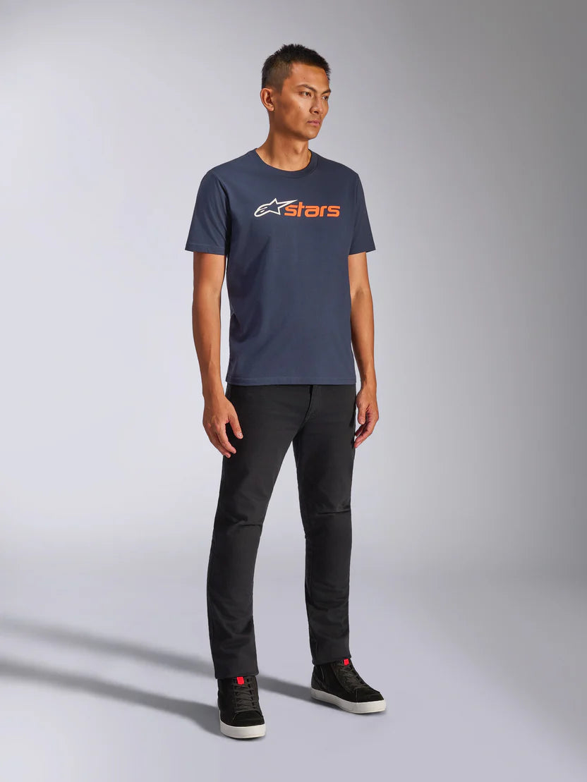 Alpinestars Blaze 2.0 CSF Short Sleeve muška majica – Navy/White/Orange