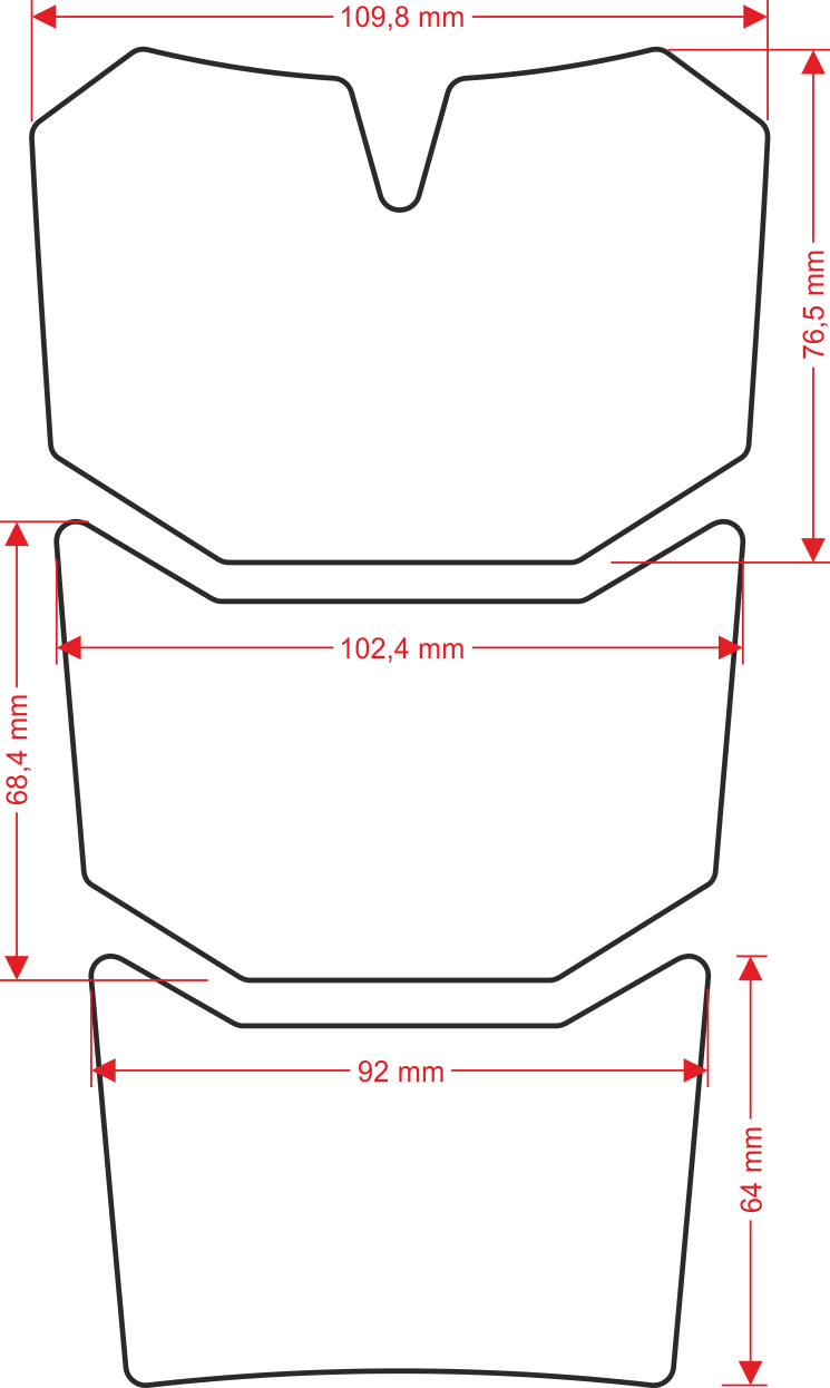 CGGS1P Tank Pad