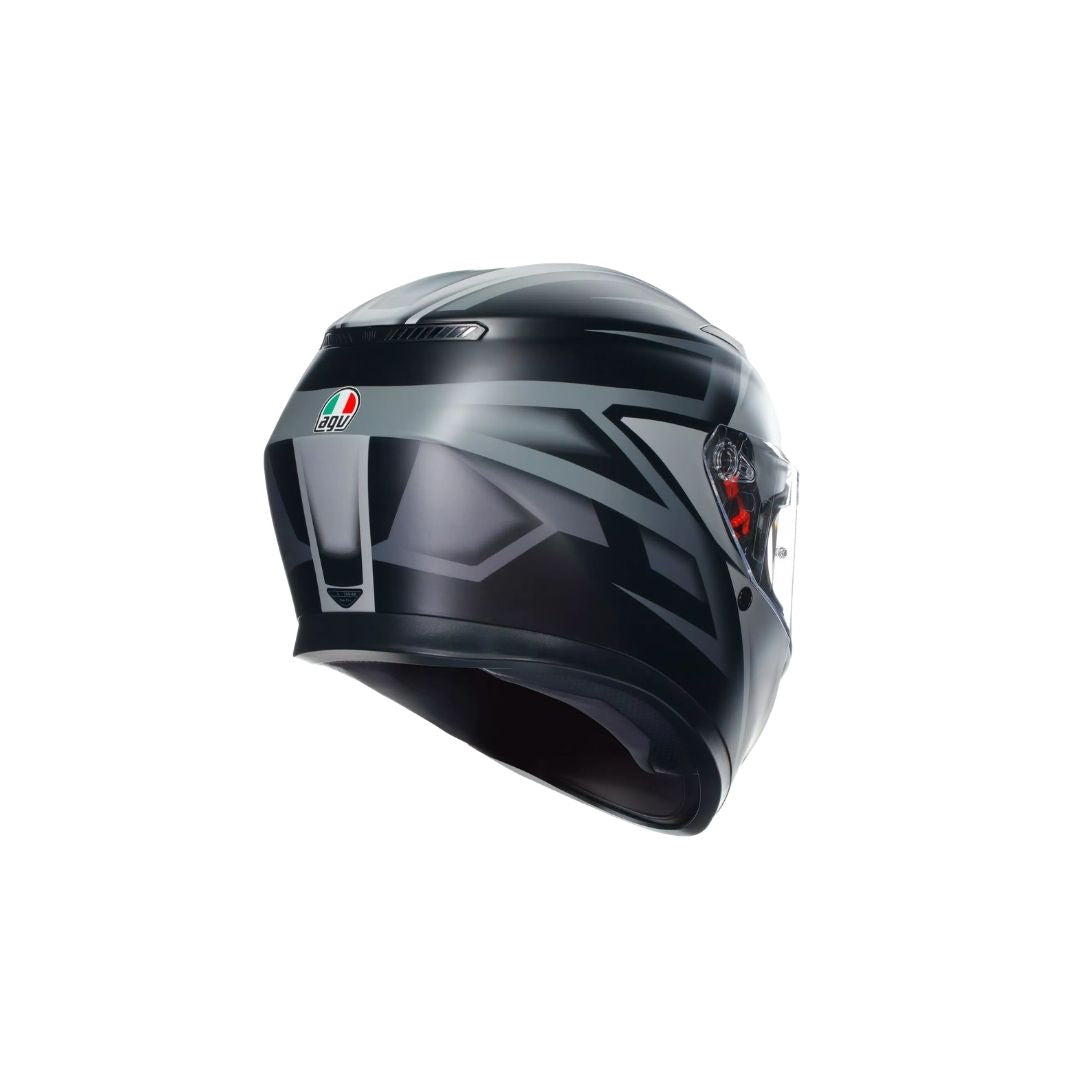 AGV K3 Compound Mat Crno/Siva