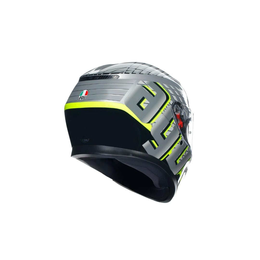 AGV K3 Fortify Sivo/Crno/Fluo