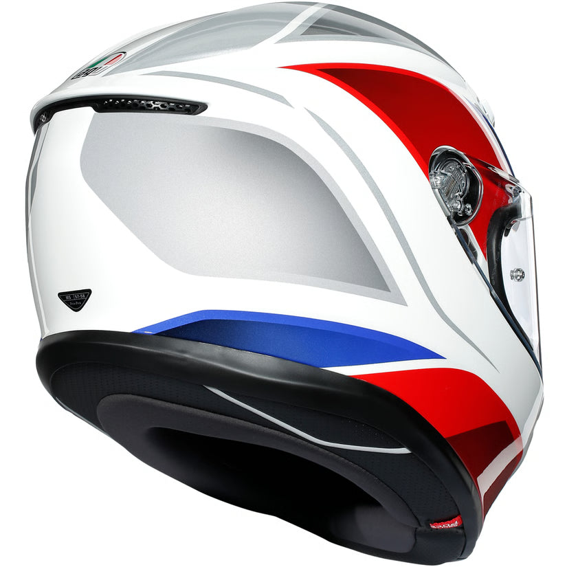 AGV K6 Hyphen Bijela/Crvena/Plava