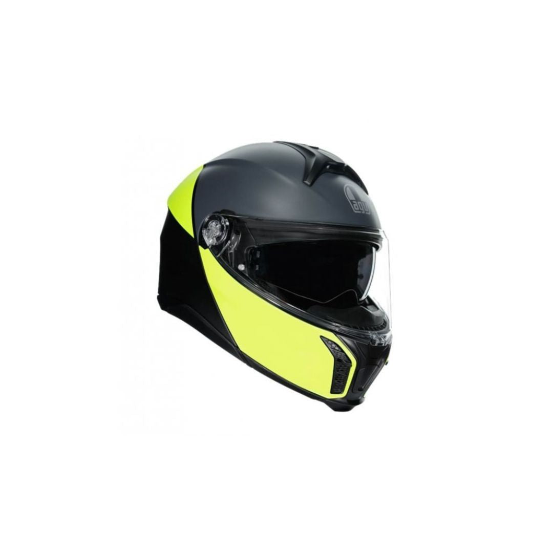 AGV Tourmodular Mat Crna/Fluo