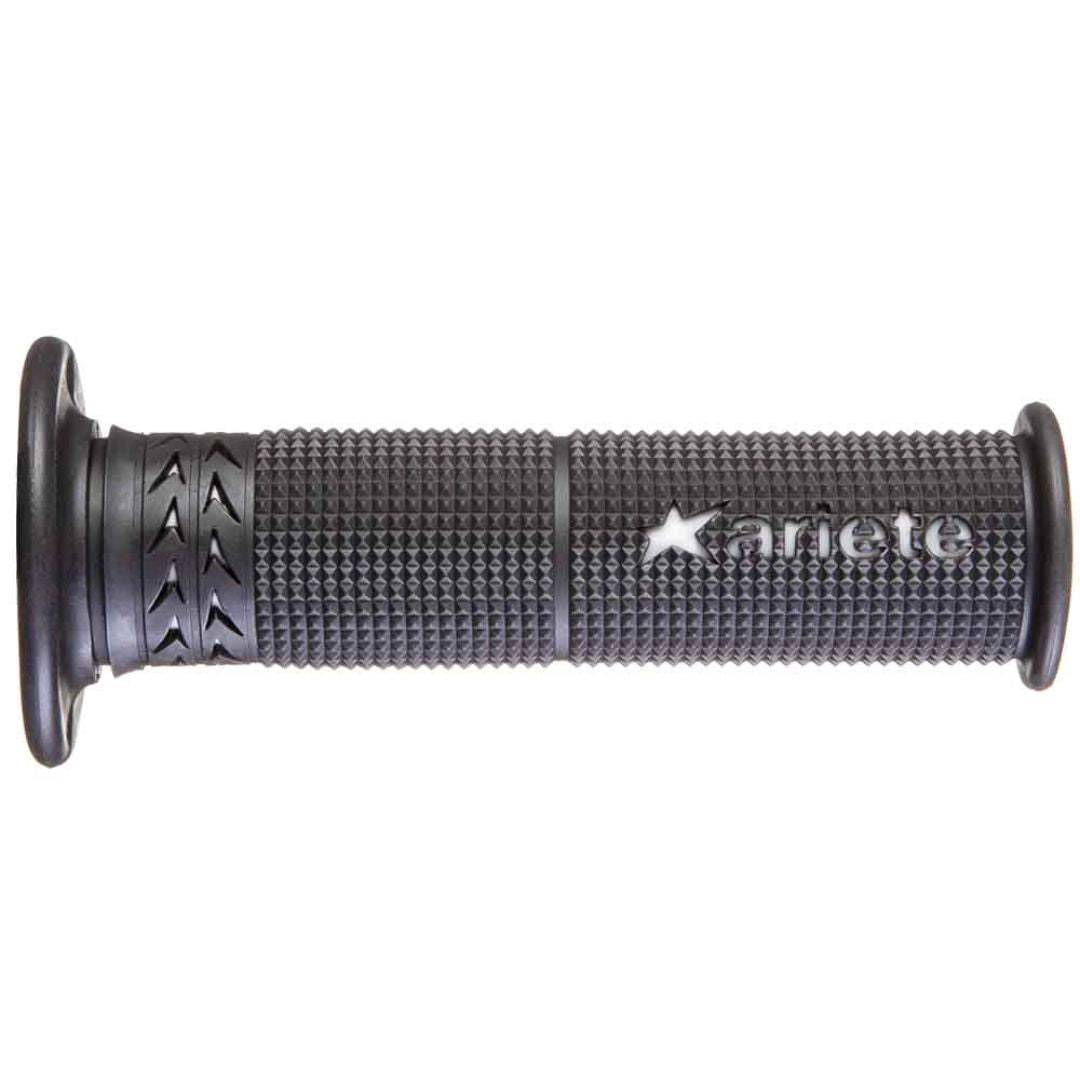 ARIETE 02615-SBK Superbike Grips – tamno siva / svijetlo siva (open)