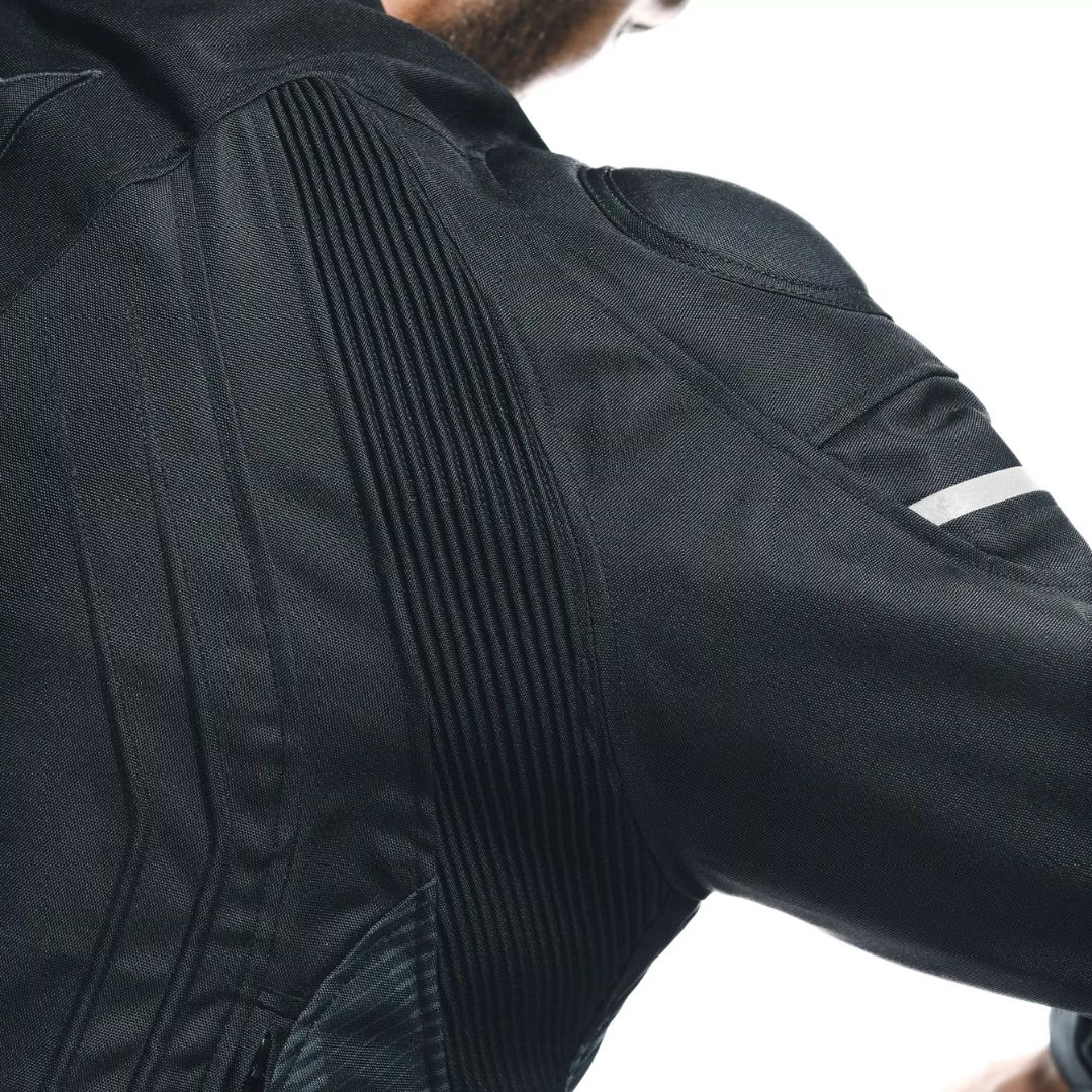 Dainese Avro 5 Tekstilna Moto Jakna Crna