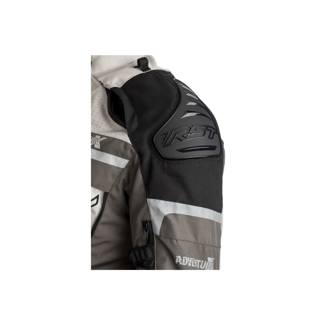 RST Adventure-X Tekstilna Moto Jakna Silver