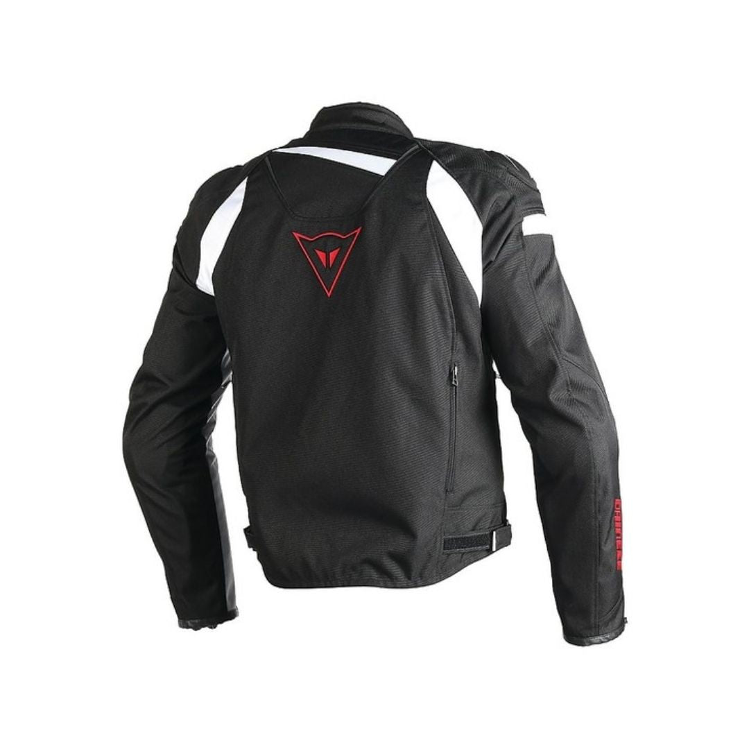 Dainese Veloster Tekstilna Moto Jakna Crno/Bijela