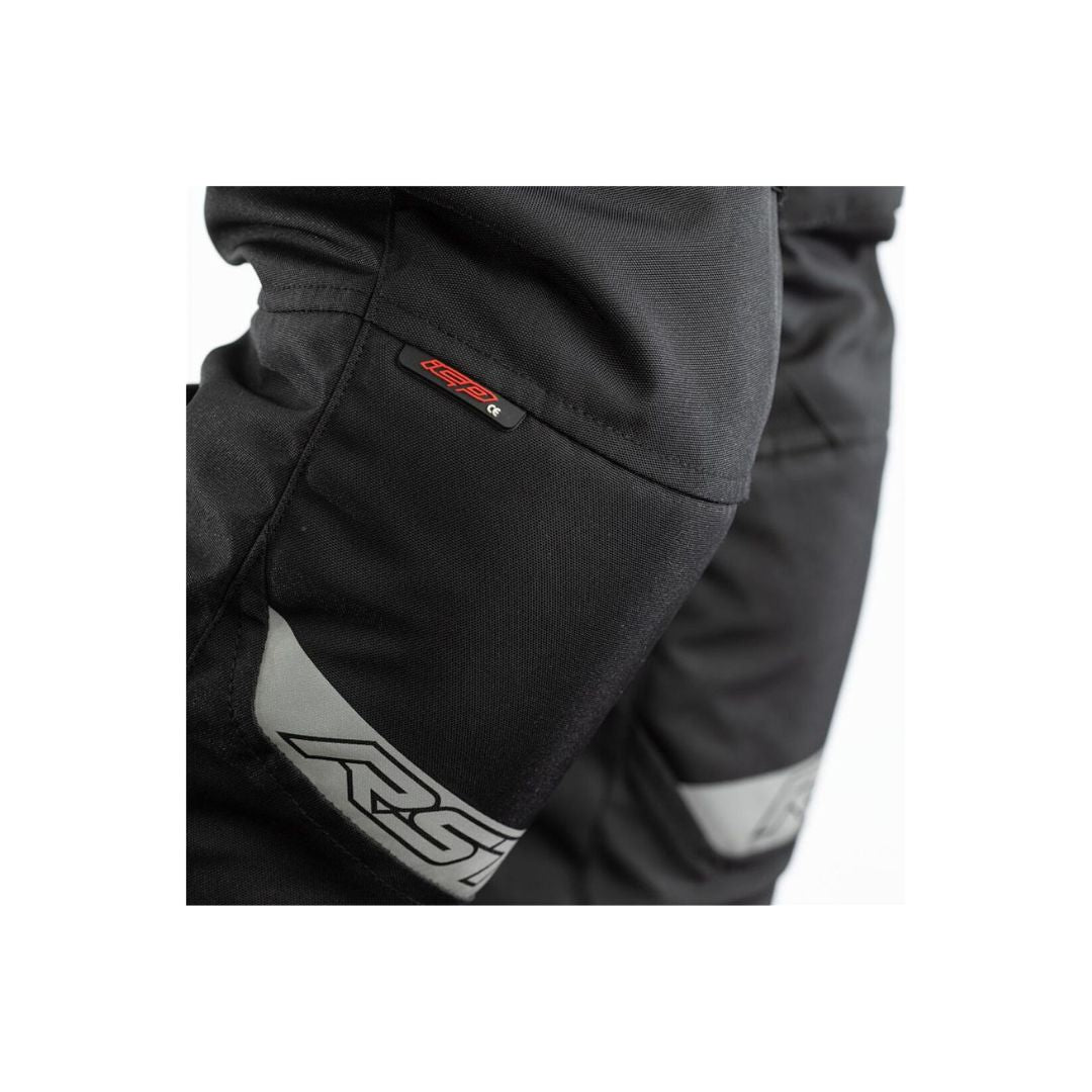RST Alpha IV Tekstilne Moto Pantole Crne