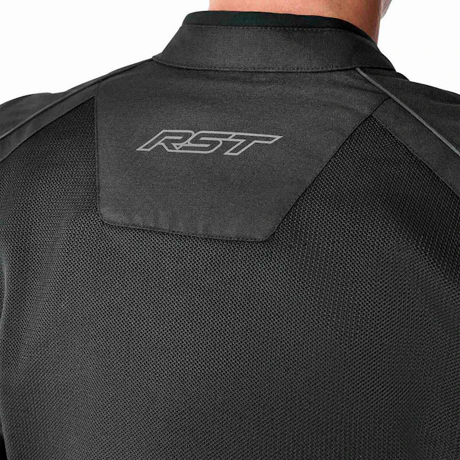 RST S-1 Mesh D3O CE Tekstilna Jakna Crna