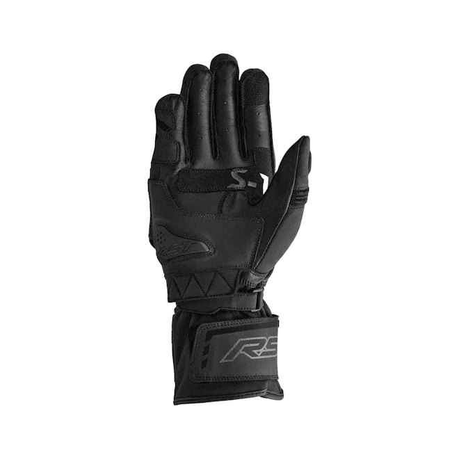 RST S-1 – Sportske kožne moto rukavice Crno/Fluo Zelene
