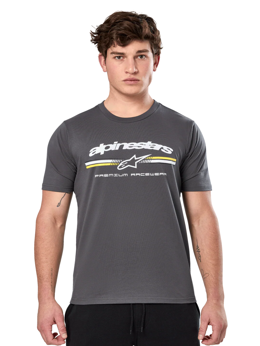 Alpinestars Prevail SS CSF Majica Tamno Siva
