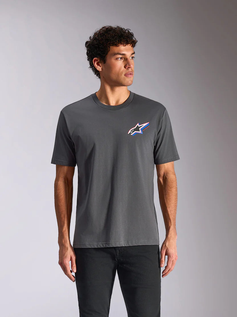 Alpinestars Angler CSF Short Sleeve muška majica – Charcoal