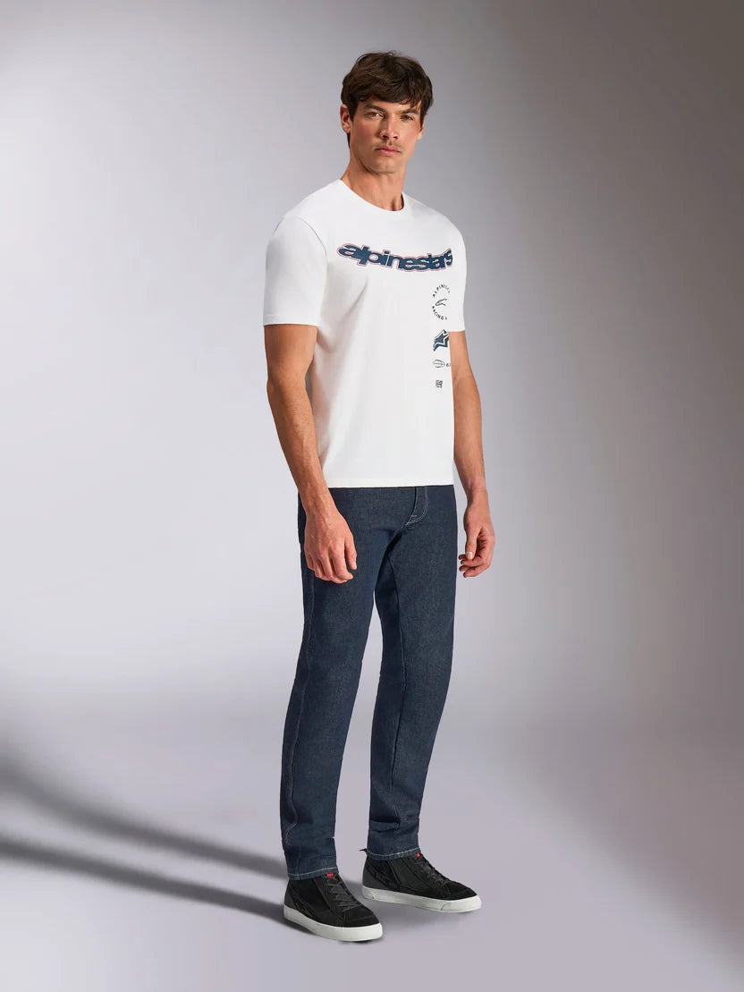 Alpinestars Abus CSF Short Sleeve muška majica – Bijela