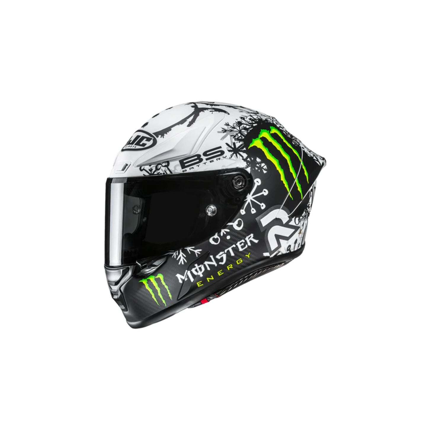 HJC RPHA1 V2 Carbon Snow Diablo MC10SF