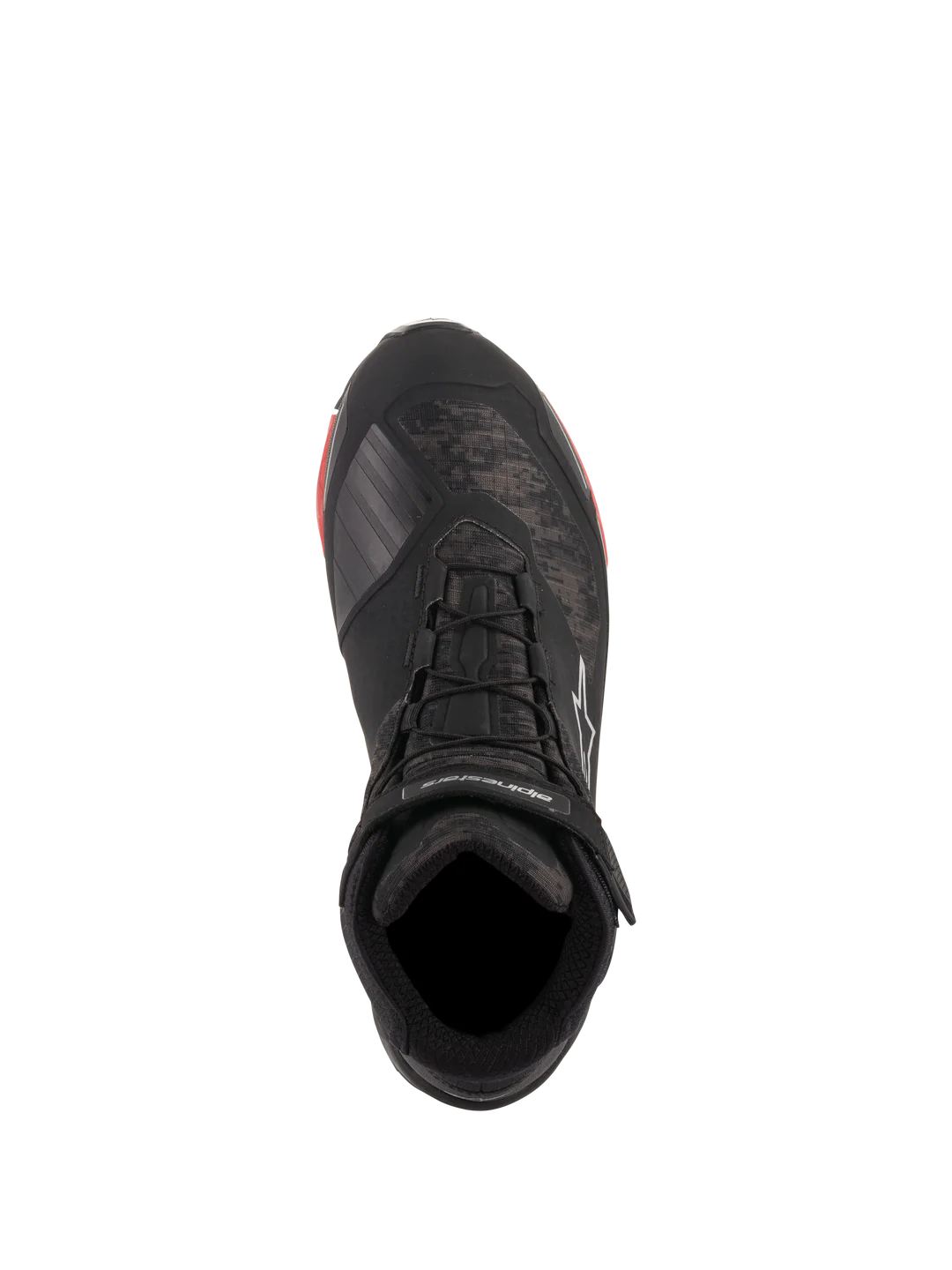 Alpinestars CR-X Drystar® moto čizme Camo Crvene