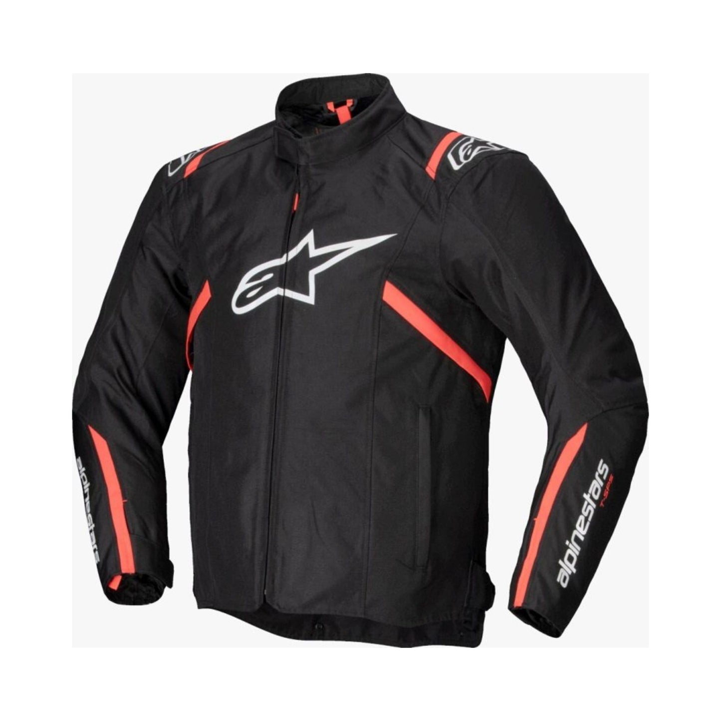Alpinestars T-SPS V2 WP Tekstilna Moto Jakna Crna/Fluo crvena