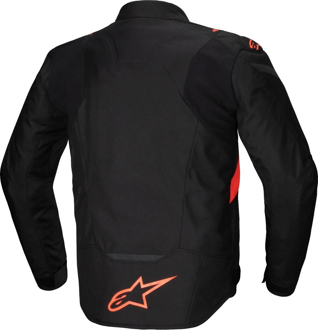 Alpinestars T-Jaws V4 WP Tekstilna Moto Jakna Fluo Crvena