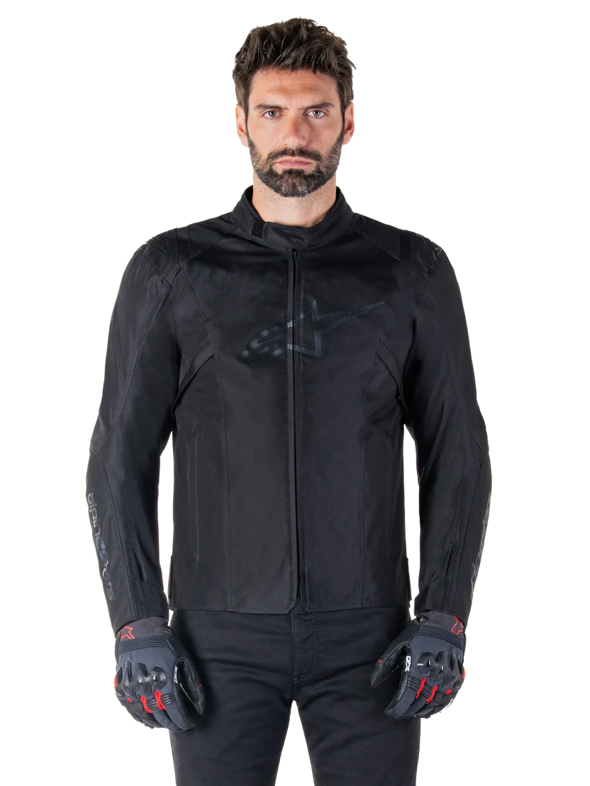 Alpinestars T-SPS V2 WP Tekstilna Moto Jakna Crna