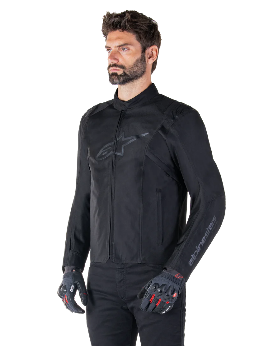 Alpinestars T-SPS V2 WP Tekstilna Moto Jakna Crna