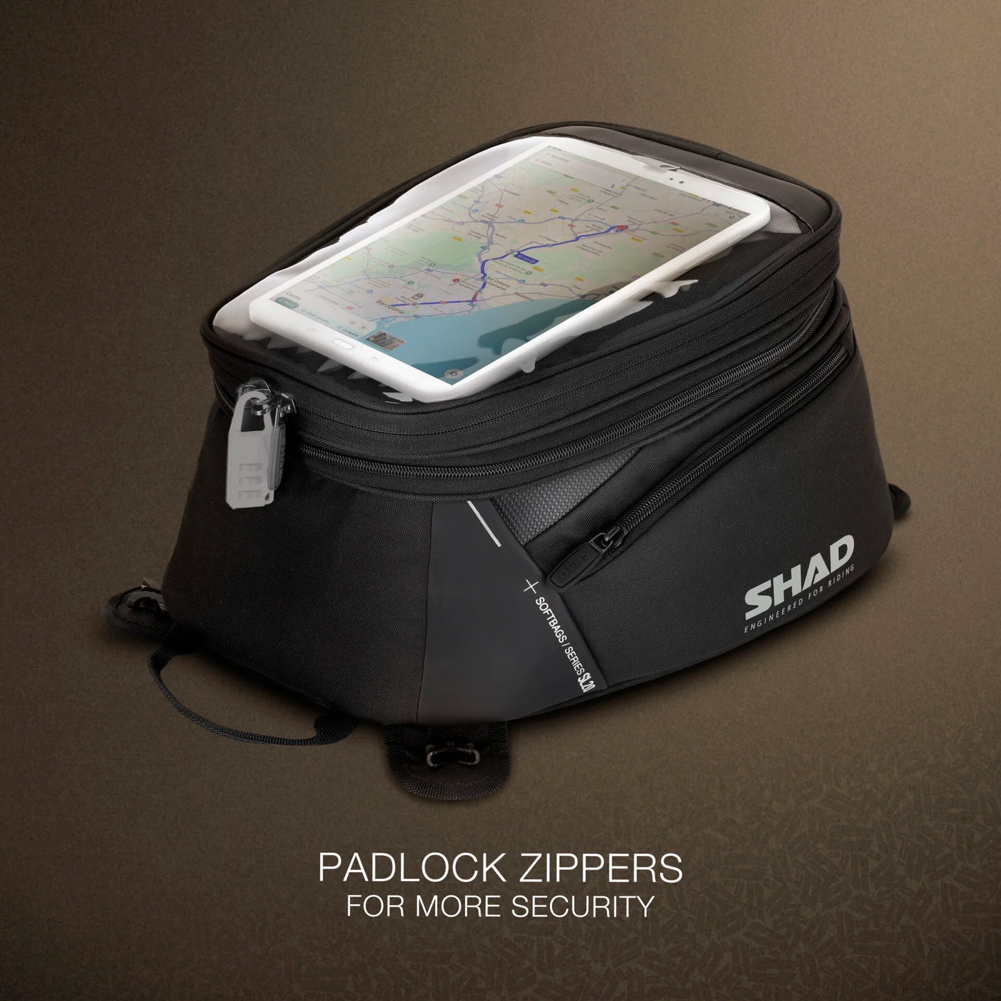 Shad SL20 – proširiva tank torba 15–20L
