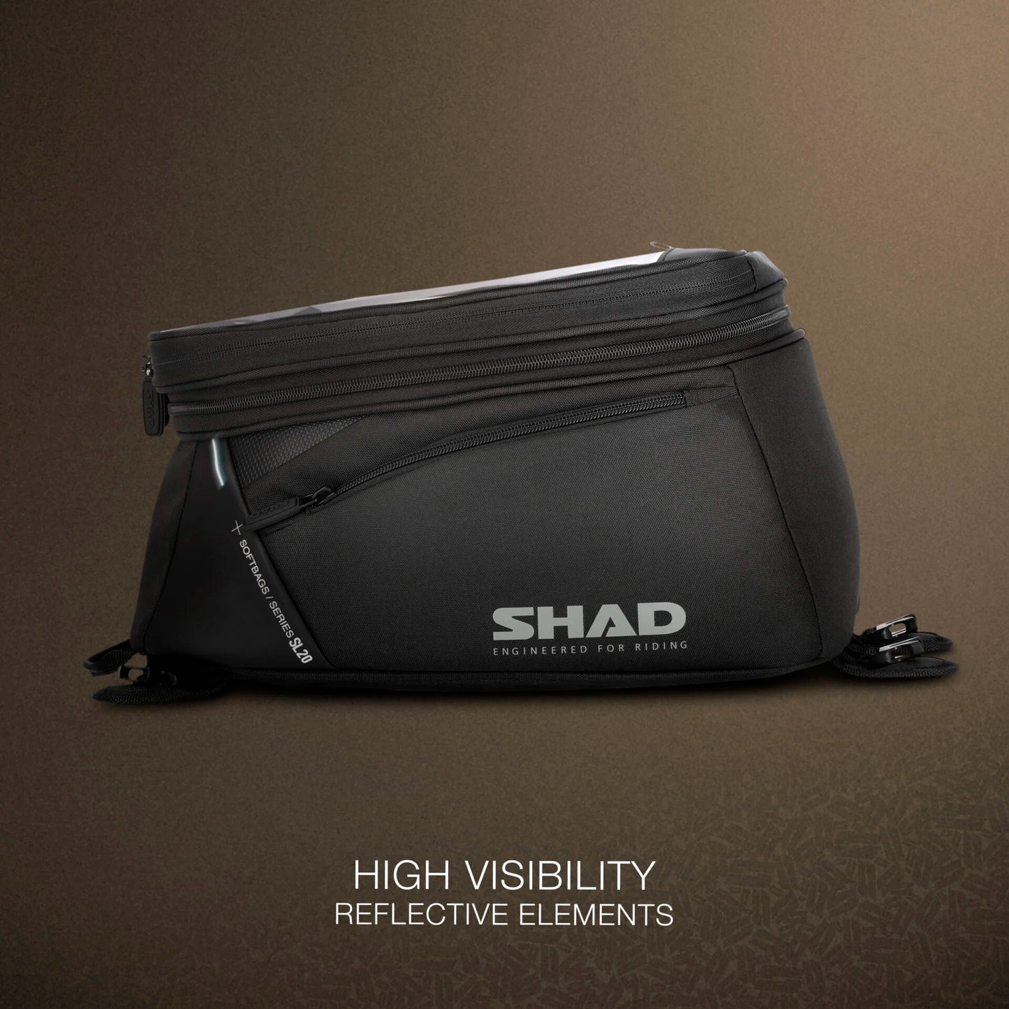 Shad SL20 – proširiva tank torba 15–20L