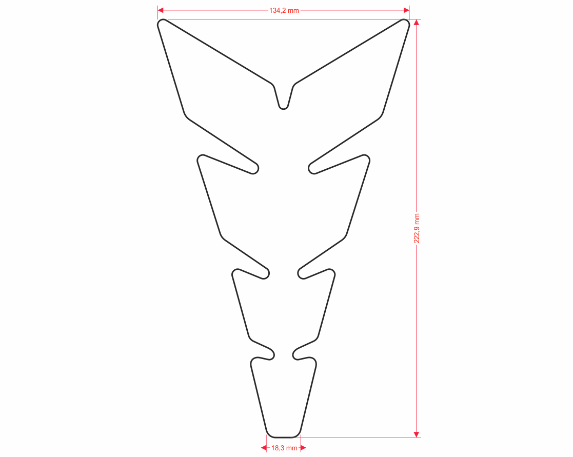 CGMOS114VP Tank Pad