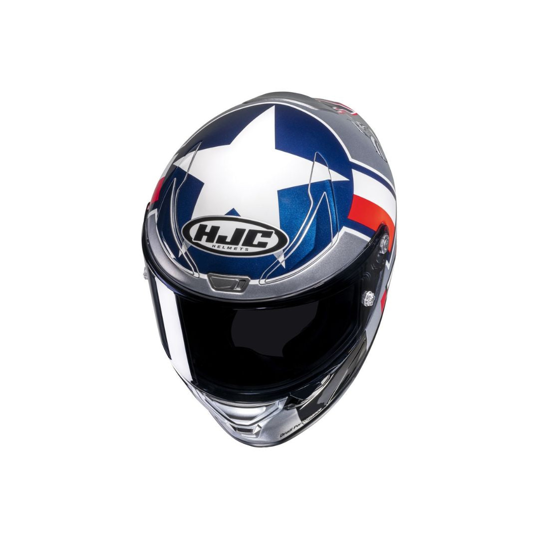 HJC RPHA1 Ben Spies Silverstar MC21SF