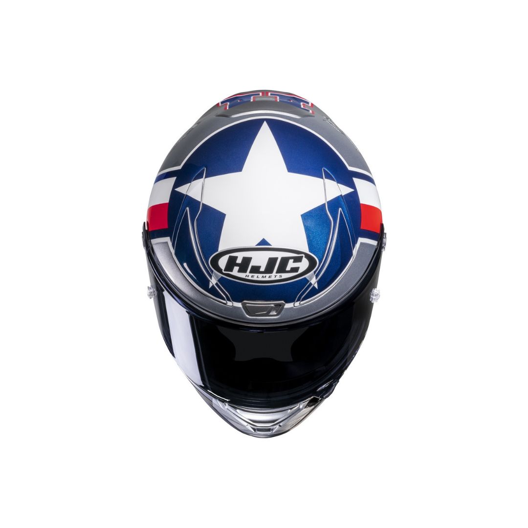 HJC RPHA1 Ben Spies Silverstar MC21SF