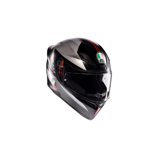 AGV K1 S Lap Mat Crno/Sivo/Crvena