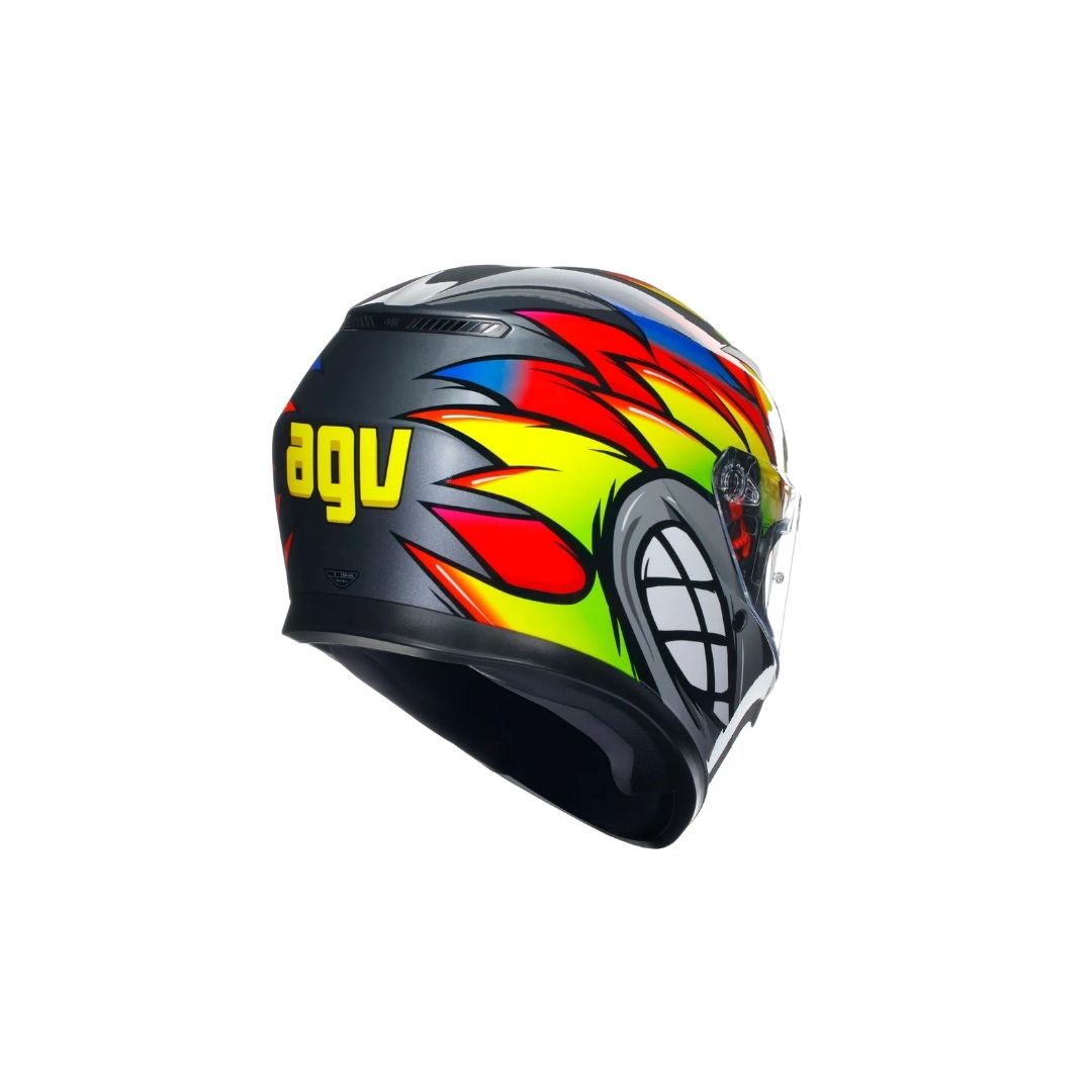 AGV K3 Birdy 2.0 Sivo/Žuto/Crvena