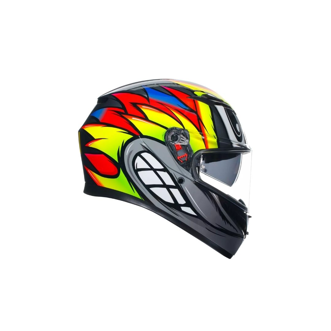 AGV K3 Birdy 2.0 Sivo/Žuto/Crvena