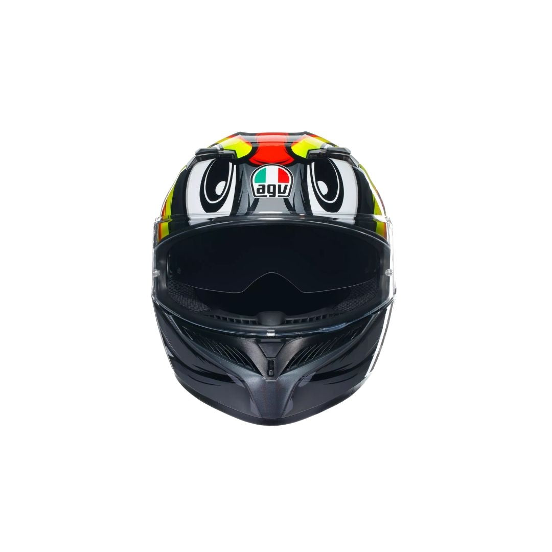 AGV K3 Birdy 2.0 Sivo/Žuto/Crvena