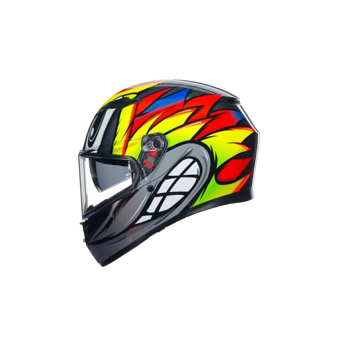 AGV K3 Birdy 2.0 Sivo/Žuto/Crvena