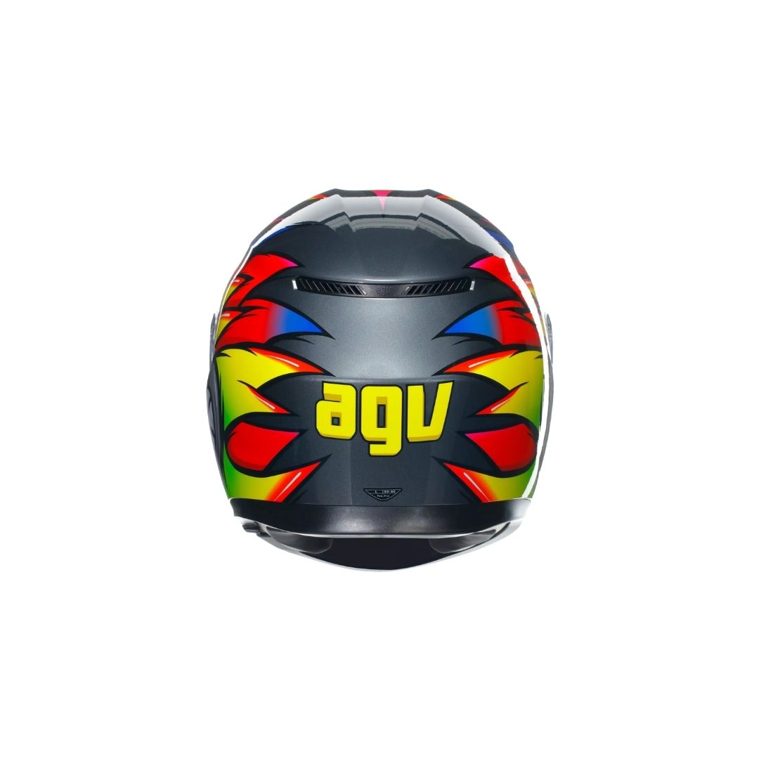 AGV K3 Birdy 2.0 Sivo/Žuto/Crvena