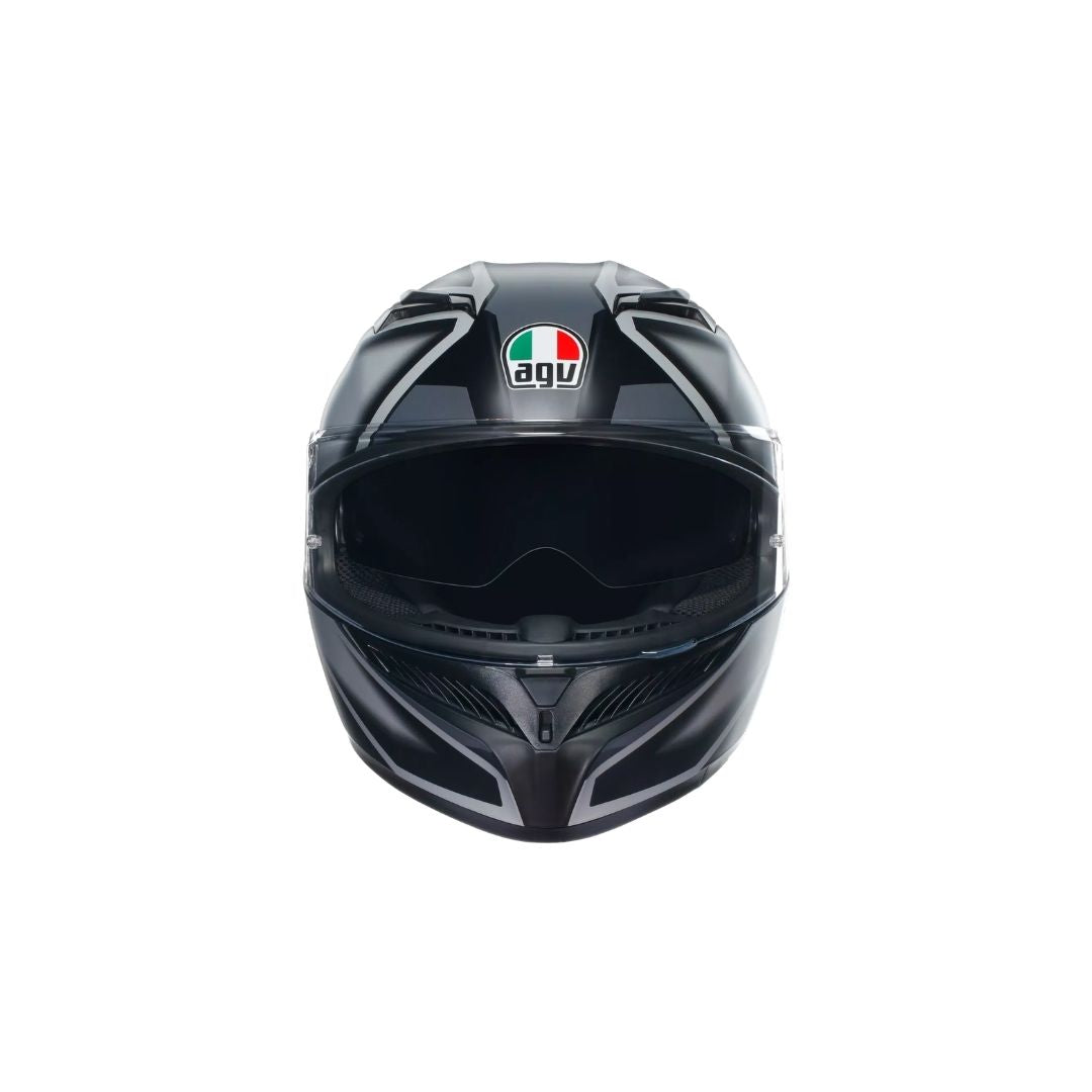 AGV K3 Compound Mat Crno/Siva