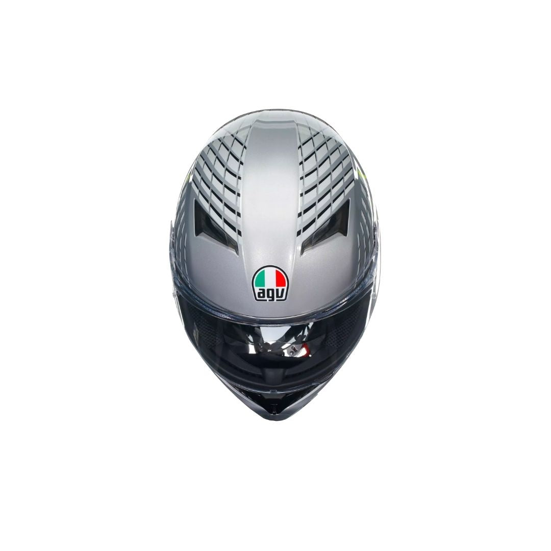 AGV K3 Fortify Sivo/Crno/Fluo
