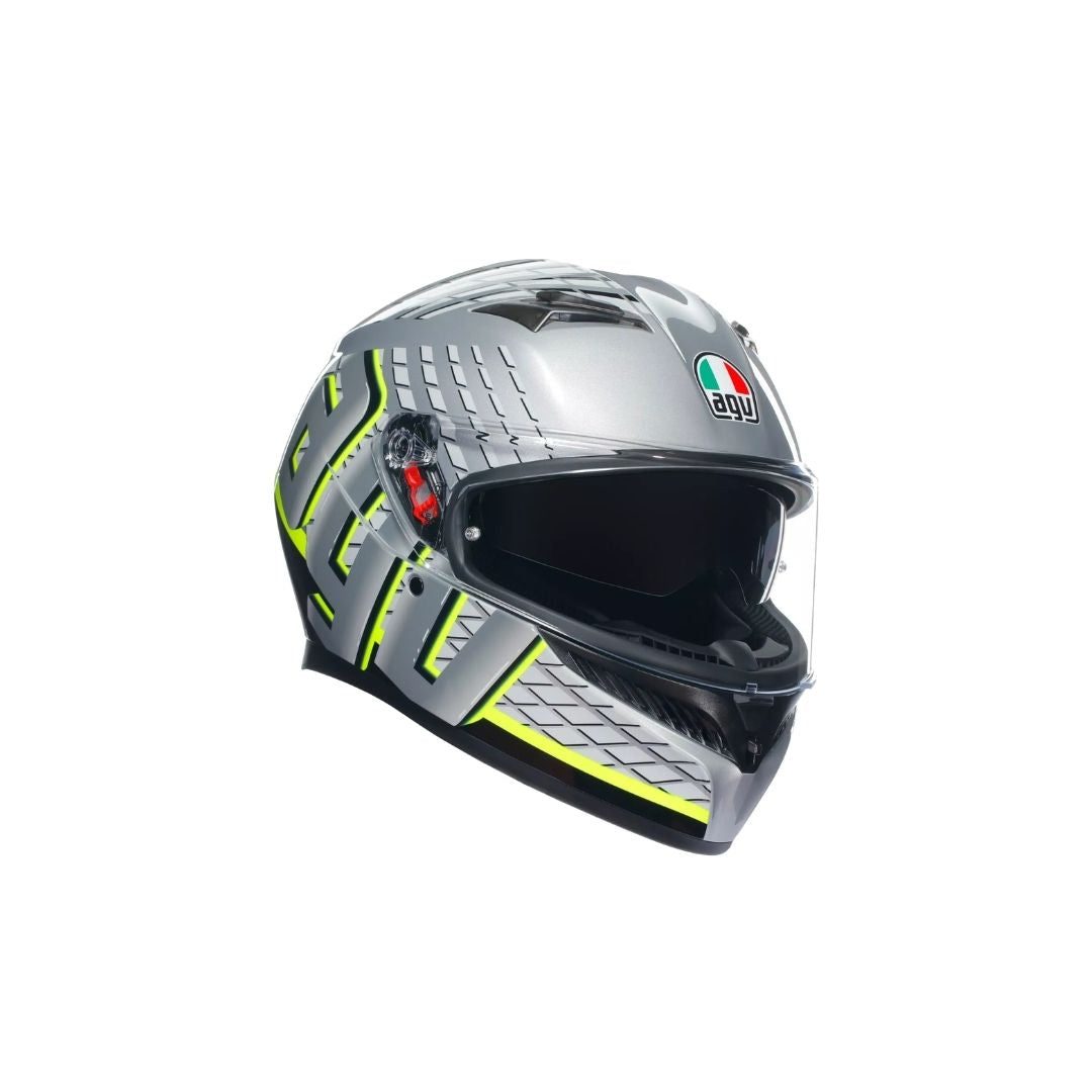 AGV K3 Fortify Sivo/Crno/Fluo