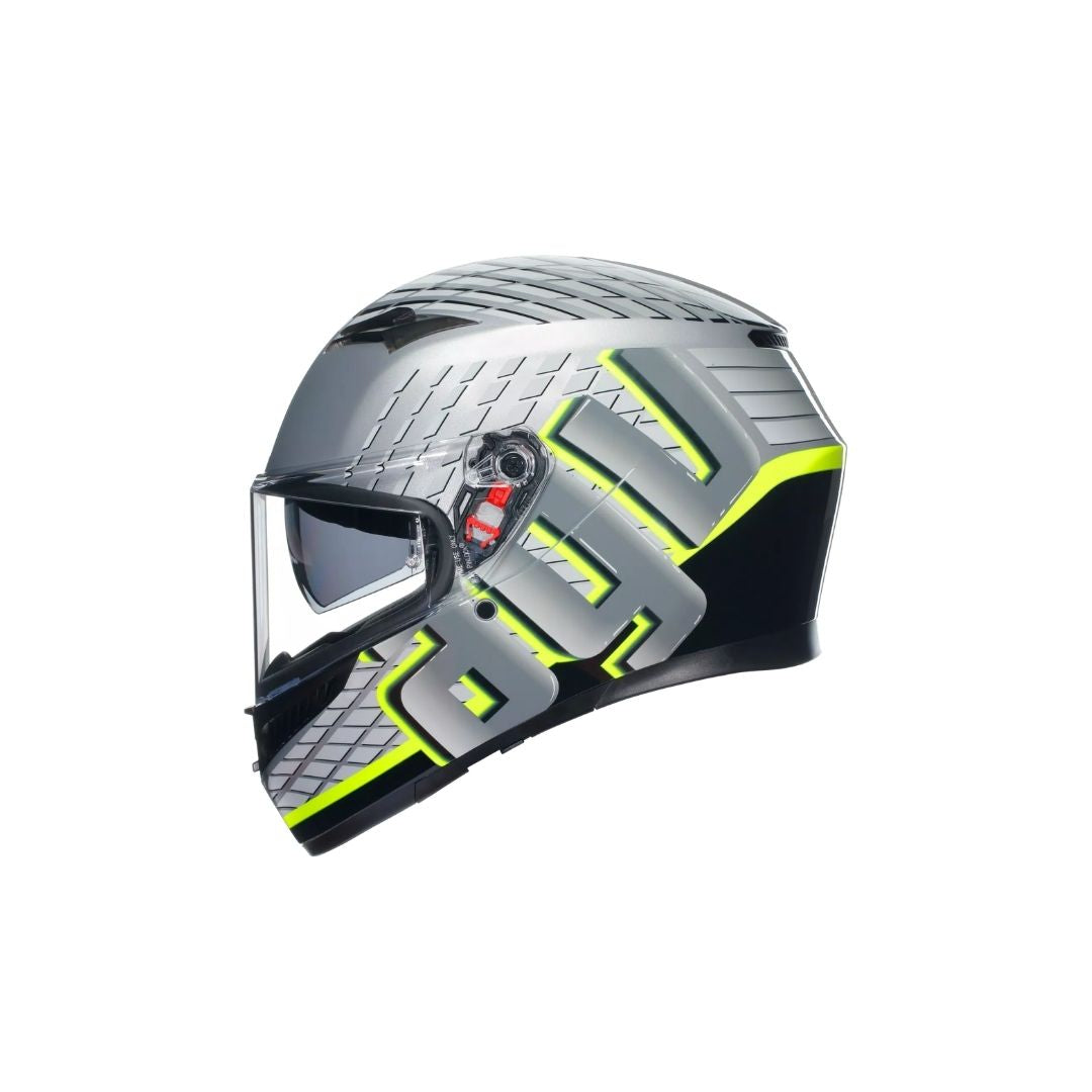 AGV K3 Fortify Sivo/Crno/Fluo