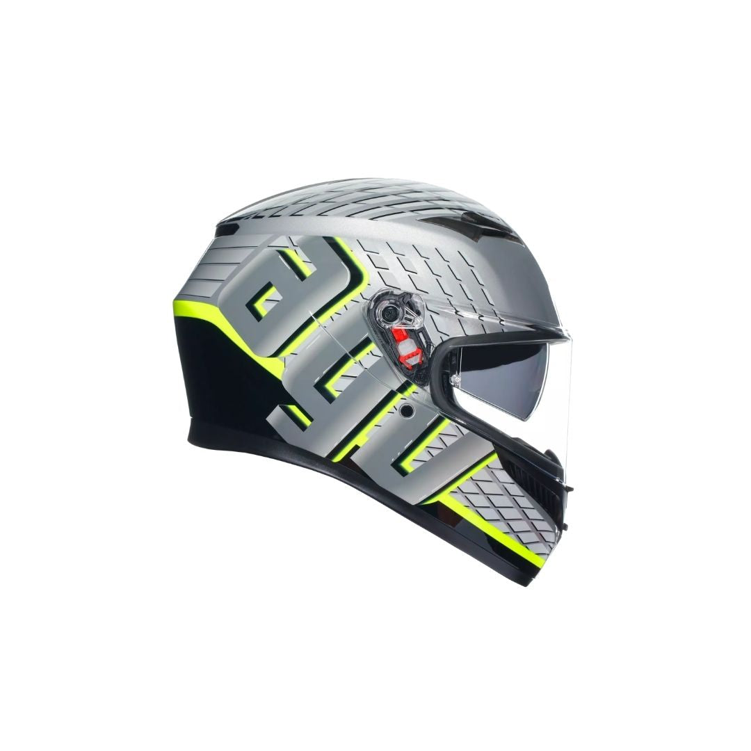 AGV K3 Fortify Sivo/Crno/Fluo