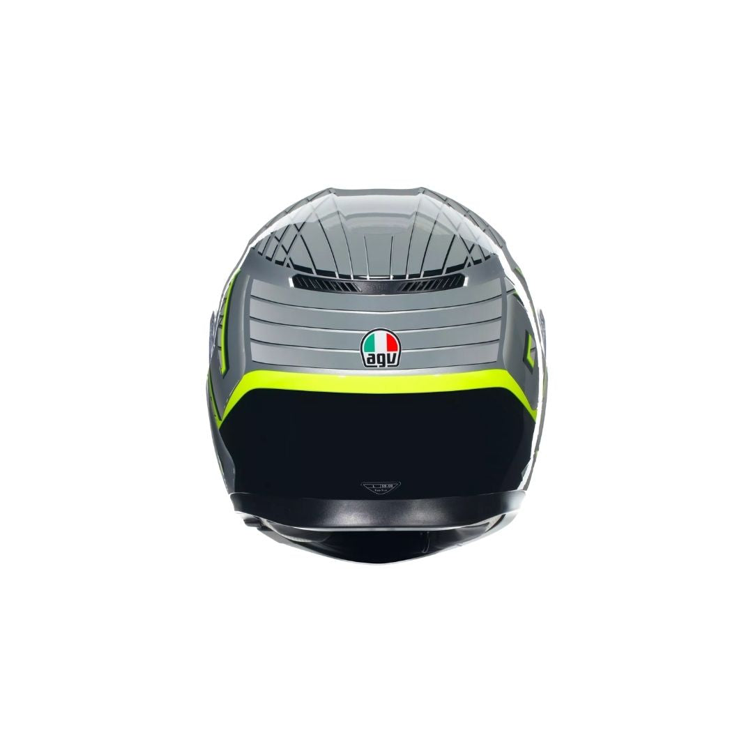 AGV K3 Fortify Sivo/Crno/Fluo
