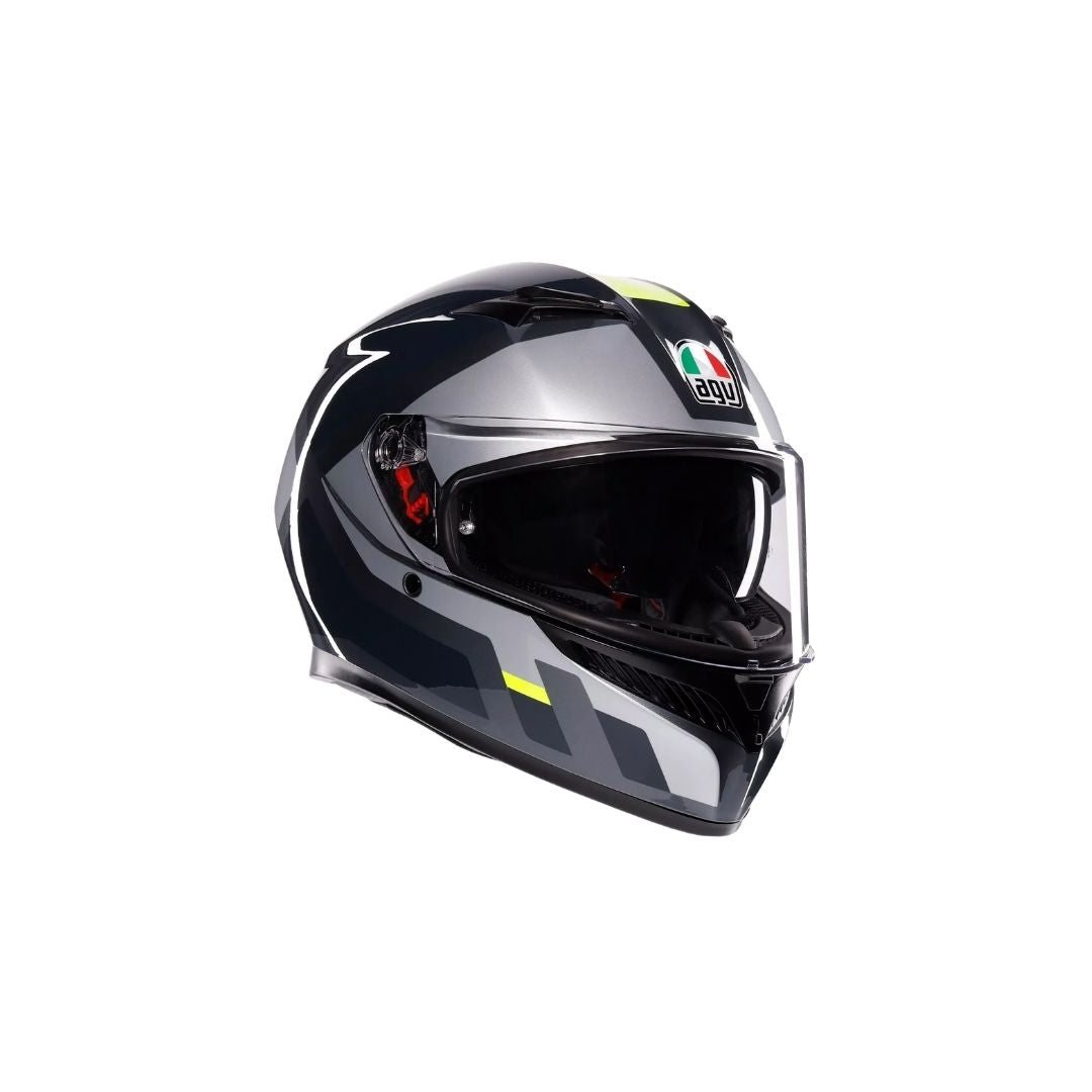 AGV K3 Shade Sivo/Fluo-Zuta