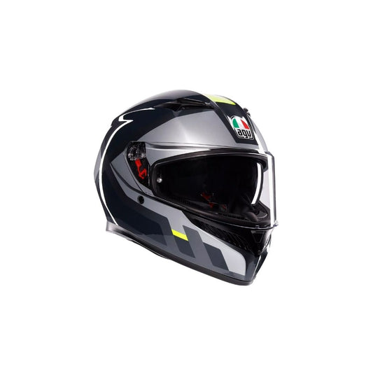 AGV K3 Shade Sivo/Fluo-Zuta