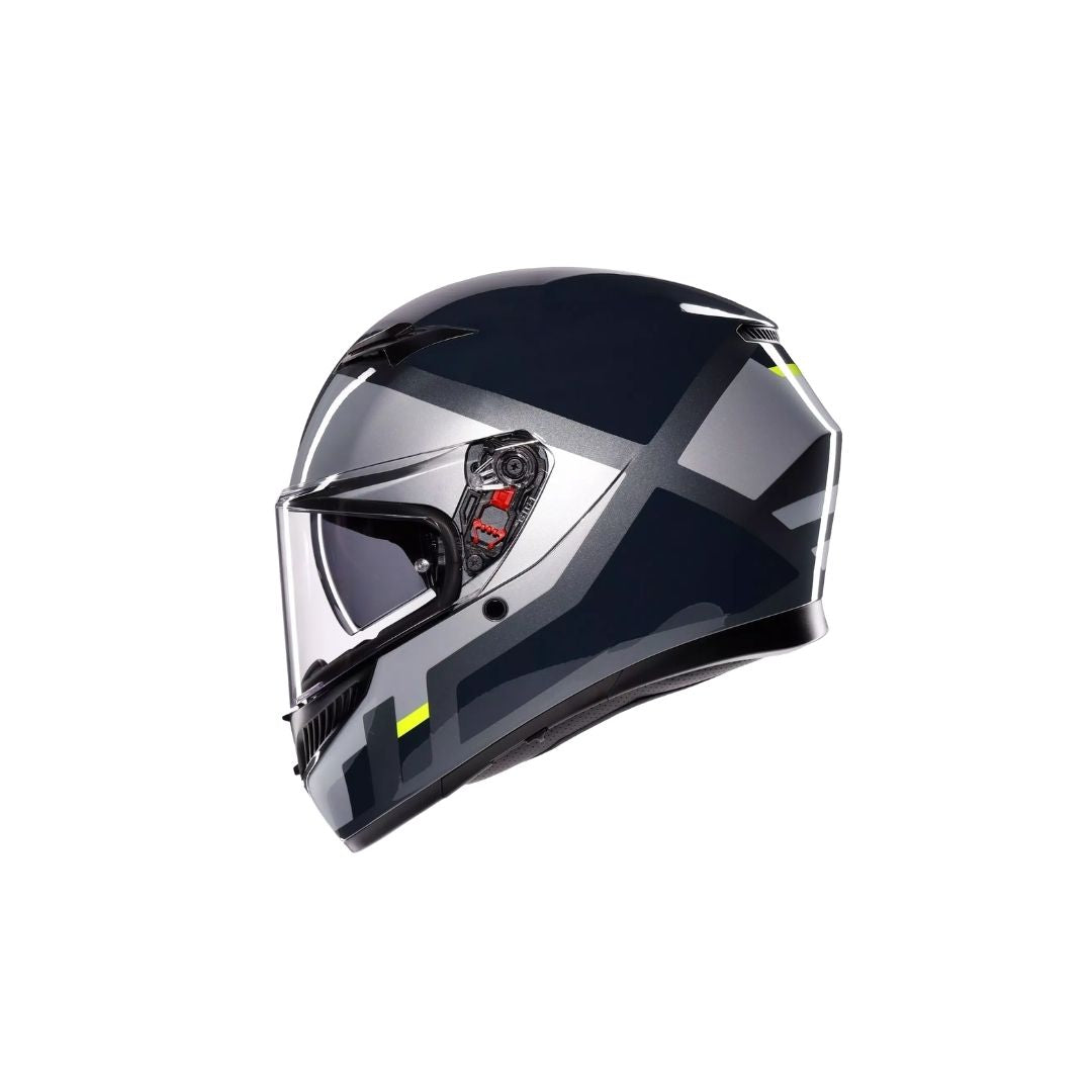 AGV K3 Shade Sivo/Fluo-Zuta