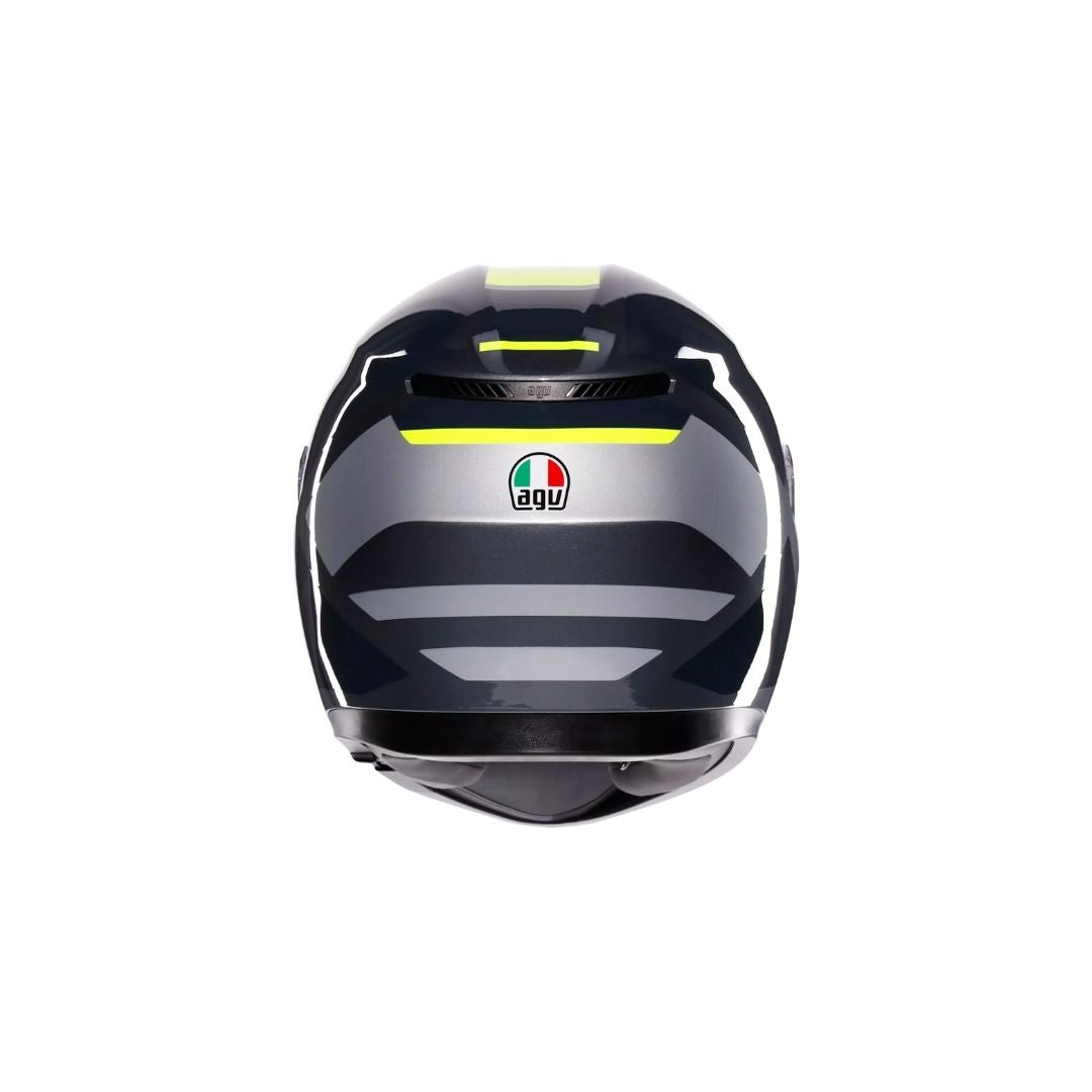 AGV K3 Shade Sivo/Fluo-Zuta