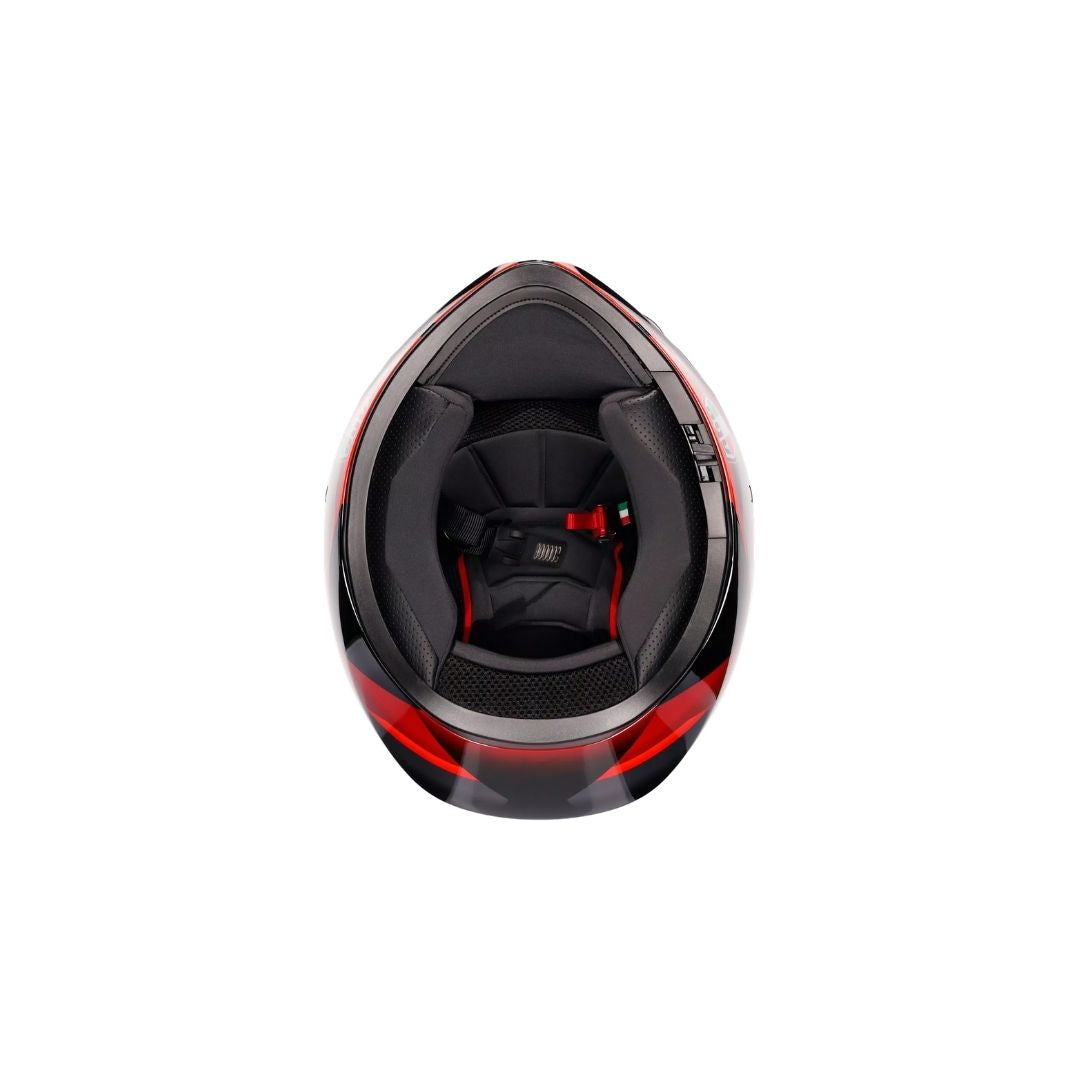 AGV K3 Striga Crno/Sivo/Crvena