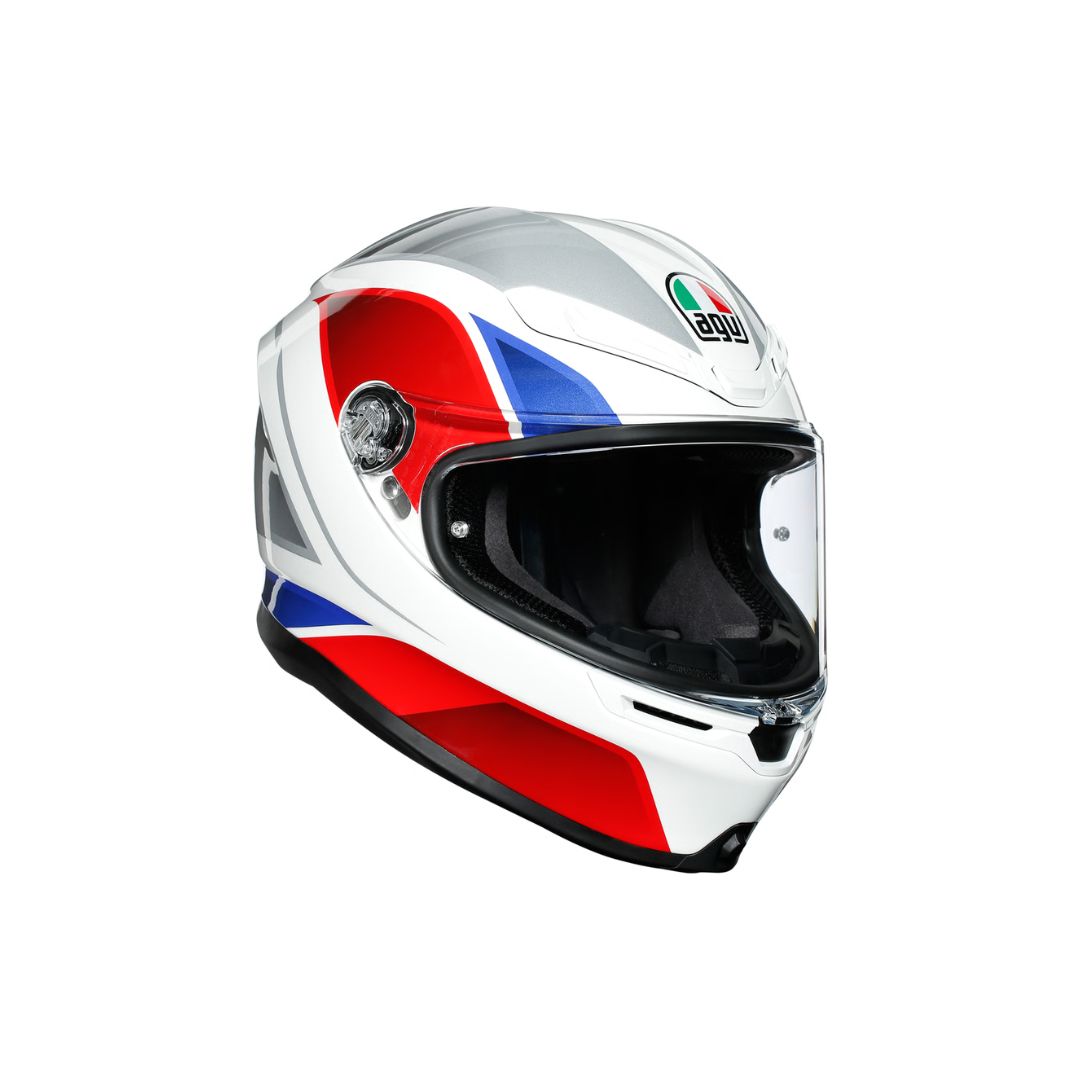 AGV K6 Hyphen Bijela/Crvena/Plava