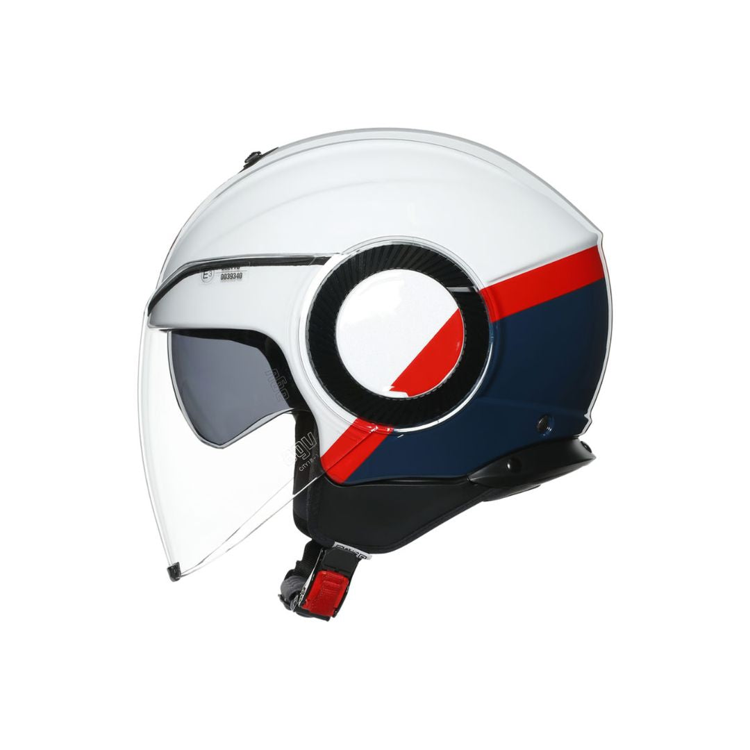 AGV Orbyt Block Bijela/Plava/Crvena