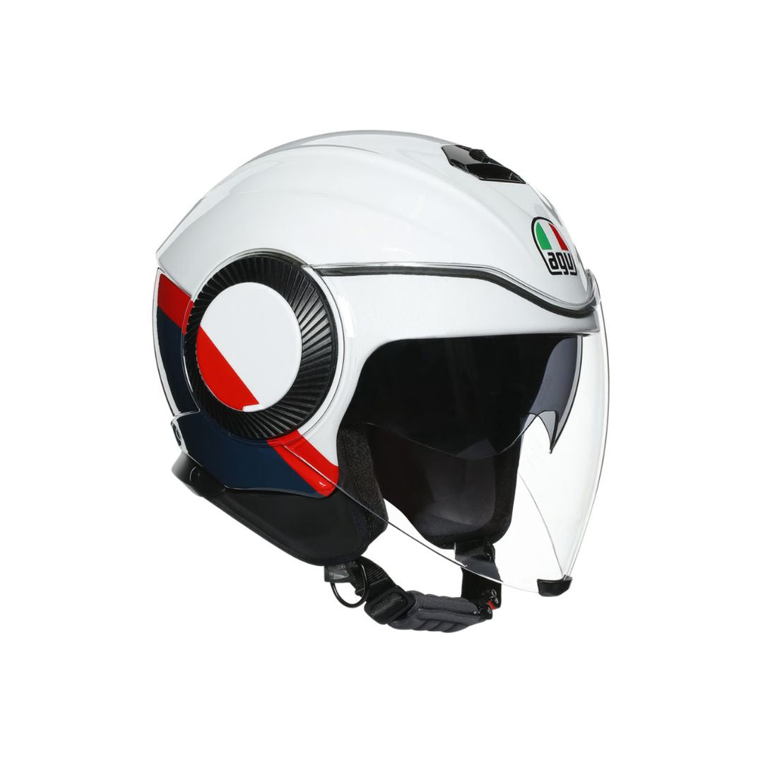 AGV Orbyt Block Bijela/Plava/Crvena