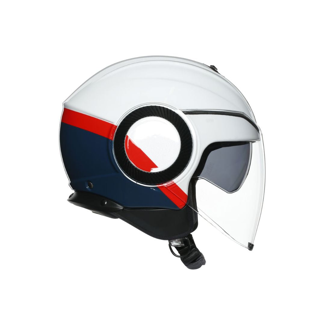 AGV Orbyt Block Bijela/Plava/Crvena