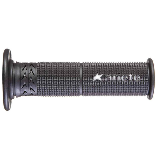 ARIETE 02615-SBK Superbike Grips – tamno siva / svijetlo siva (open)