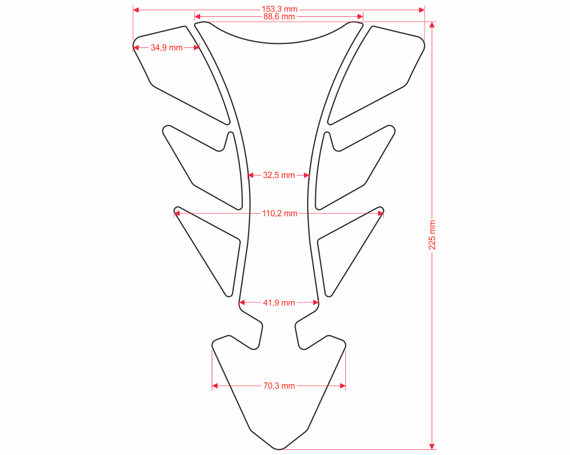 CGFUTUR7P Tank Pad